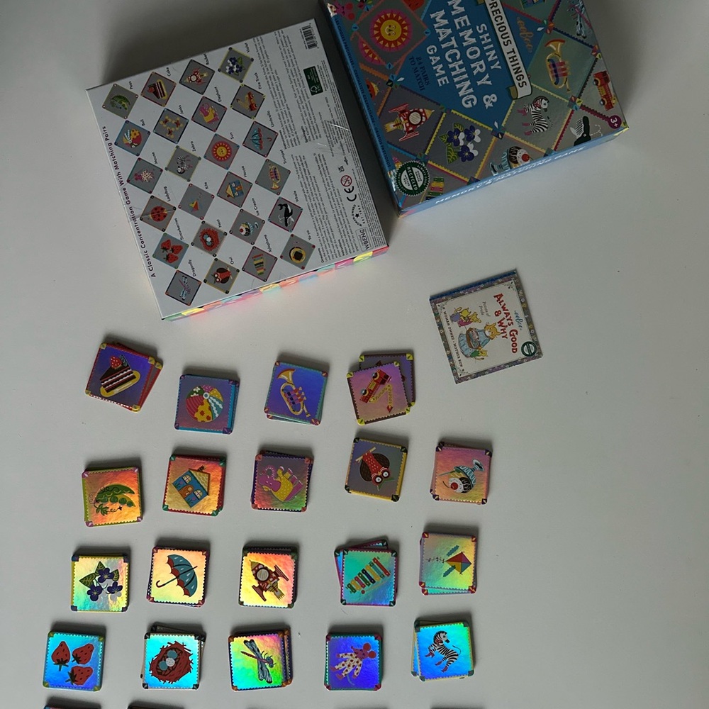 Shiny Memory & Matching Game - Multicolor - Picture 2 of 5